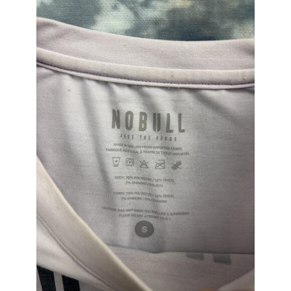 NOBULL Tank Top Lot Womens Small Blue Purple Tie Dye Cropped Sleeveless Athletic - Picture 3 of 8